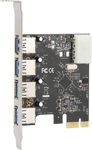 Scheda USB 3.0 4 Porte Hub