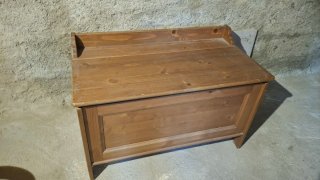 CONJUNTO de muebles LEKSVIK de pino macizo