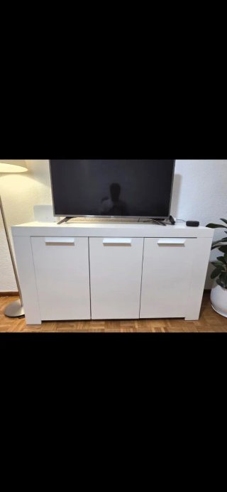 Mueble salón blanco Leroy Merlin