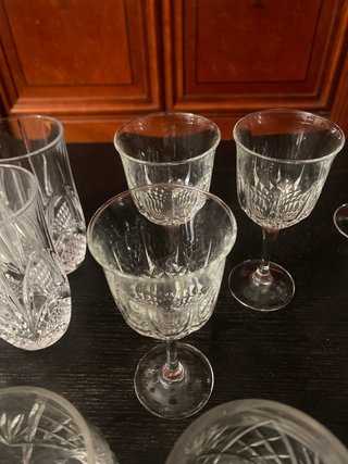 24 Copas de Cristal Variadas