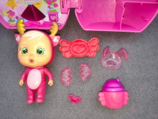 Bebés Llorones con casitas y accesorios