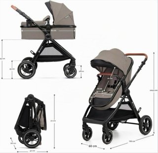 Carrito Kinderkraft Esme 4 en 1 + Cojín