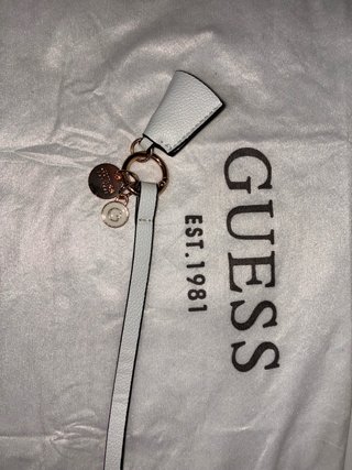 Bolso Guess Becca Satchel Blanco NUEVO