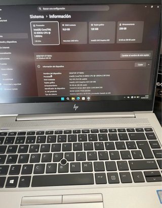 HP Elitebook 840 G6 16ram i5 256ssd