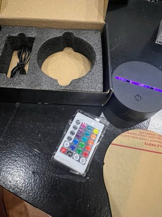 Lámpara Ilusión 3D ZNZ