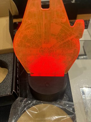 Lámpara Ilusión 3D ZNZ