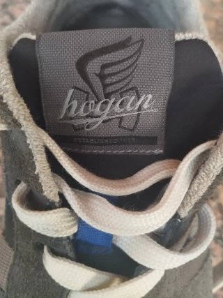 Zapatillas Hogan H86RUN Talla 44 Gris, Negro, Azul