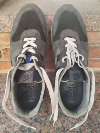 Zapatillas Hogan H86RUN Talla 44 Gris, Negro, Azul