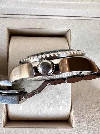 Orologio sportivo di lusso azzurro e argento