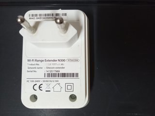 Extensor WiFi N300 Sitecom
