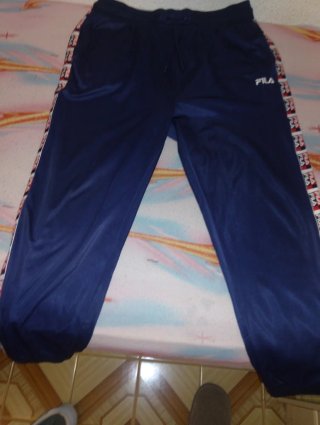 Pantalón chándal Fila azul con logo