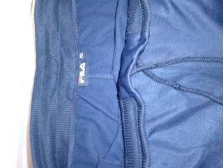 Pantalón chándal Fila azul con logo