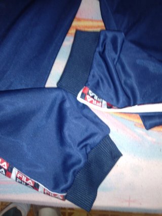 Pantalón chándal Fila azul con logo