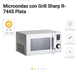 Microondas Sharp Poco Uso