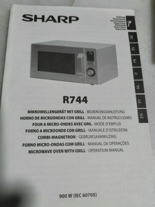 Microondas Sharp Poco Uso