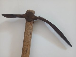 2 azadas vintage para campo