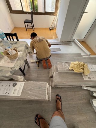 Instalador profesional de parquet