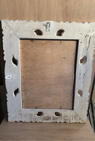 Espejo madera restaurado