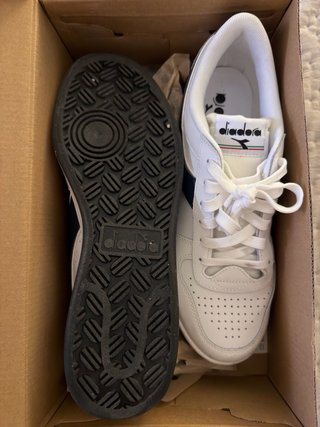 Diadora Magic Low Zapatillas Blancas y Azul