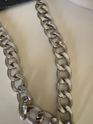 Girocollo a catena color argento