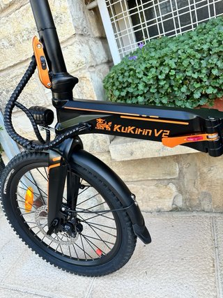 Bicicleta Eléctrica Plegable Kukirin V2