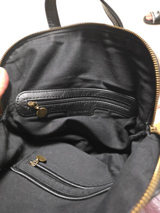 Mochila Desigual Negra y Vino Bordada
