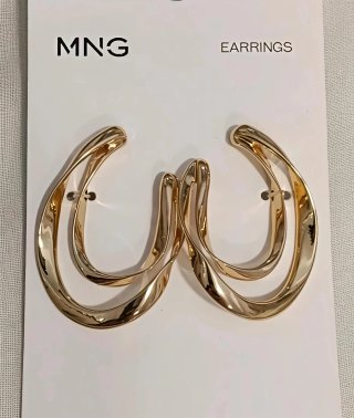Pendientes dorados Mango última colección NUEVOS