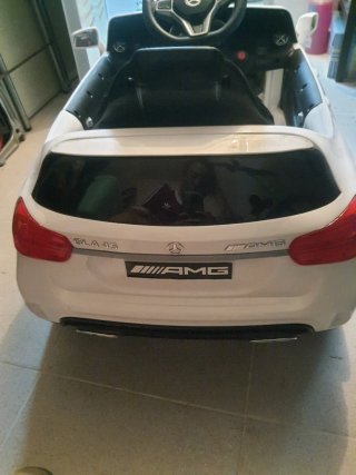 Coche eléctrico Mercedes niño Blanco