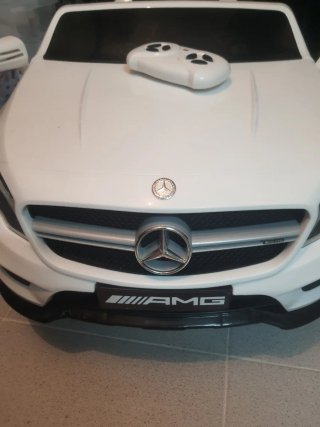 Coche eléctrico Mercedes niño Blanco