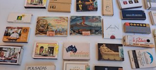 Lotto Vintage Scatole di Fiammiferi e Libretti da