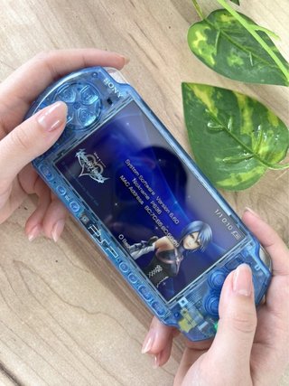 PSP 3000 Azul Reacondicionada Batería Nueva