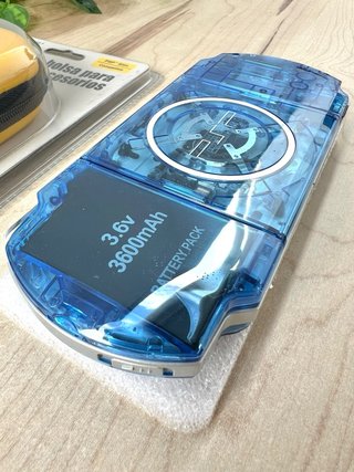 PSP 3000 Azul Reacondicionada Batería Nueva
