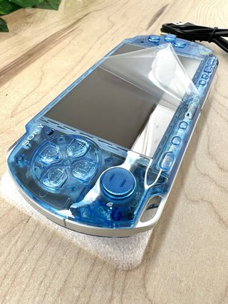 PSP 3000 Azul Reacondicionada Batería Nueva