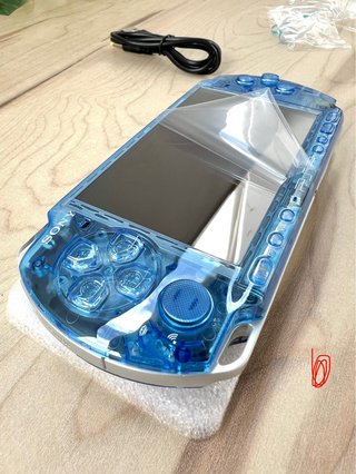 PSP 3000 Azul Reacondicionada Batería Nueva
