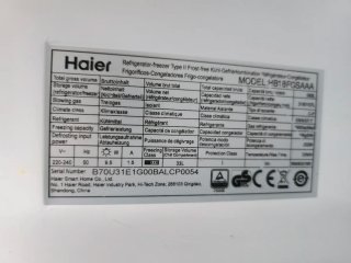 Nevera Haier Americana No Frost
