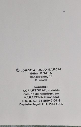 Historia de Granada Jorge Alonso García ROASA 1982