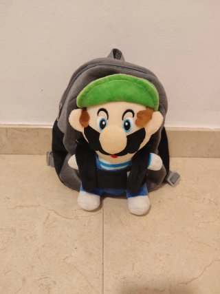 Mochila infantil peluche Luigi