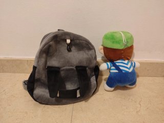 Mochila infantil peluche Luigi