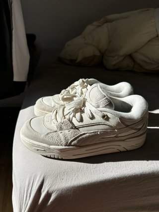 Adidas Samba + Puma 180 Corduroy beige VERDADERAS