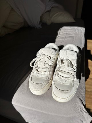 Adidas Samba + Puma 180 Corduroy beige VERDADERAS