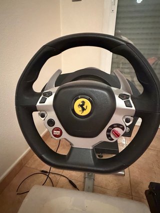 Volante y Asiento Simulación Thrustmaster (cambio)