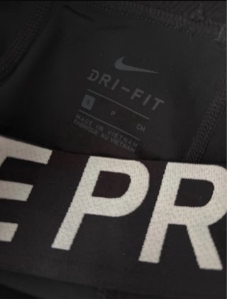 Mallas Nike Pro Negras Nuevas Sin Etiquetas