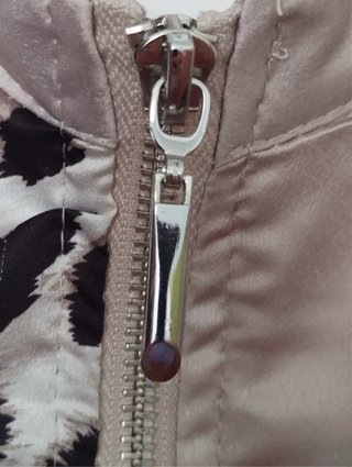 Chaqueta Bomber Leopardo Beige animal print