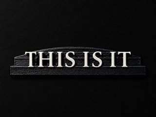 Soporte CD Michael Jackson This is it