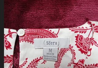 Vestido Sfera Estampado Paisley T M