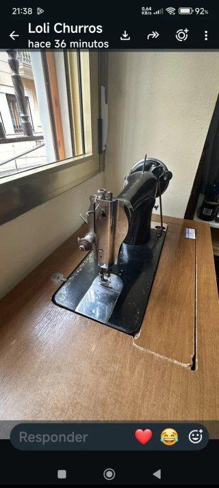 Máquina de coser Alfa