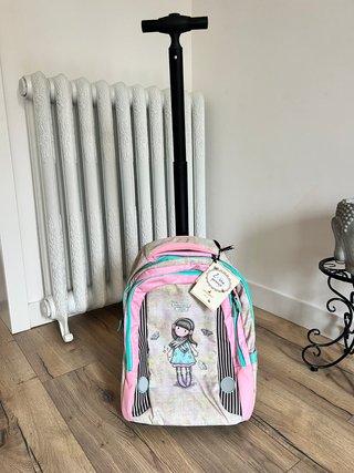 Mochila con ruedas Santoro Gorjuss sin estrenar
