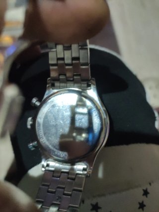 Reloj Bulova Cronógrafo Negro y Plateado