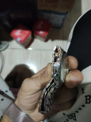 Reloj Bulova Cronógrafo Negro y Plateado