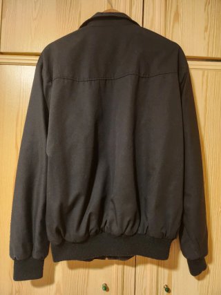 Chaqueta Harrington Negra Talla XL